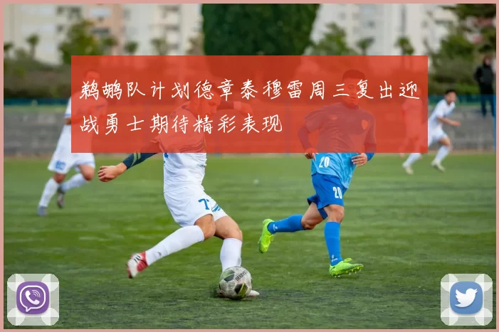 鹈鹕队计划德章泰穆雷周三复出迎战勇士期待精彩表现
